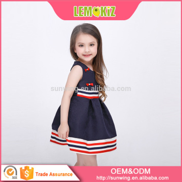 Lemokiz Unique Summer Cotton Children Girls Casual Dresses