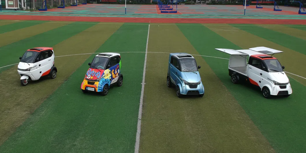 Four Wheels 2 Seats Mini Electric Car for Adults with EEC L6e Certificate