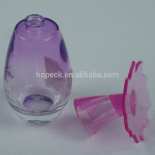 55ml flower shape perfume glass bottle