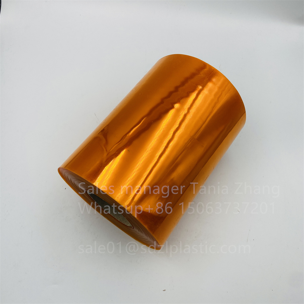 Orange Customizable Pvc Pharmaceutical Packaging Film Sheet 7 Jpg