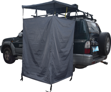 Offroad Privacy Awning with Toilet, Bathing, and Changing Room for Camping