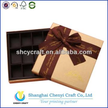 fashion 2014 chocolate presentation boxes wholesale