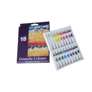 18 Colors Gouache Paint Set