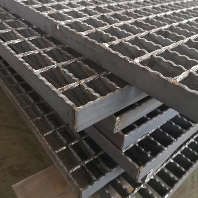 Galvanized Steel Stair Tread From Steel Grating