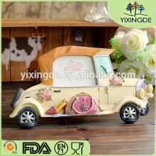 Resin handicraft car frame