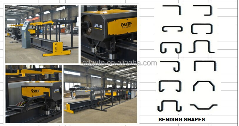 High Performance CNC Rebar BENDING CENTRE with good service