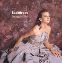 PRO Hand Painted Muslin Photo Backdrop - 10x12FT / 3x3.6M