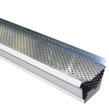 Aluminum Rain Gutter Guard Leaf Filter