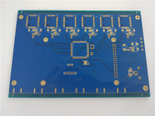 Blue Solder Mask Multilayer ENIG PCB Circuit Board