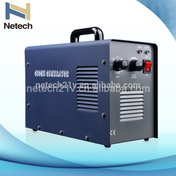 Portable home corona discharge laundry ozone generator