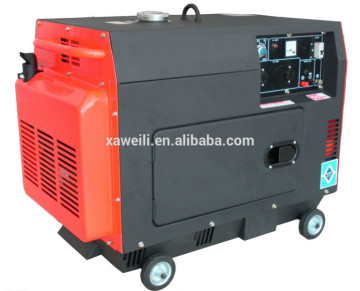 Small portable silent diesel generator 2kw air cooling