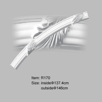 Reeding and Acanthus Leaf Polyurethane Ceiling Rims