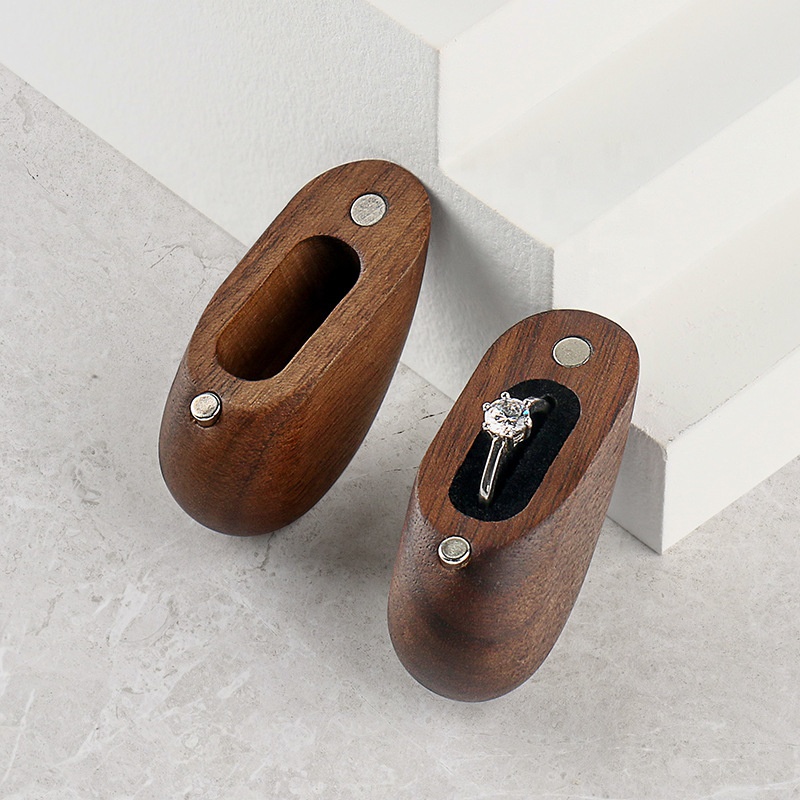 Walnut Ring Box Walnut Ring Box