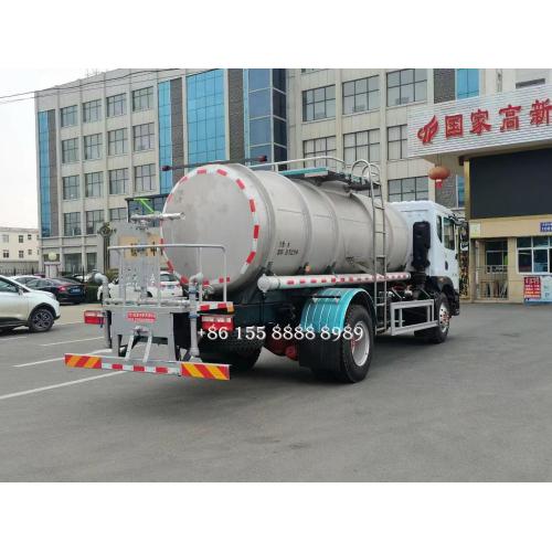 Dongfeng 4x2 camión de agua de acero inoxidable de acero inoxidable