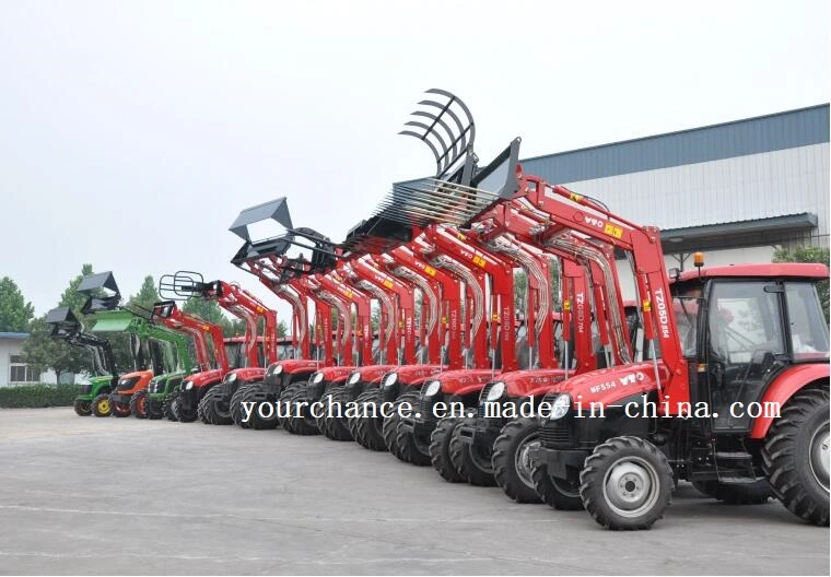 China Factory Sell Tz16D Tip Quality Heavy Duty 140-180HP Big Wheel Tractor Mounted Front End Loader with Standard Bucket