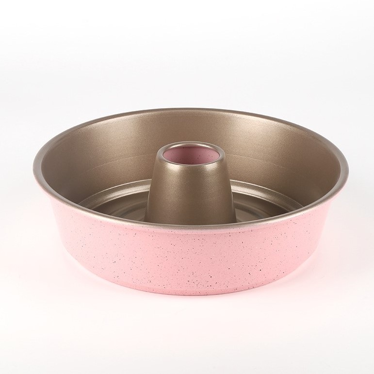 8 &quot;Antihaft-Chiffon-Kuchen Pan-Pink