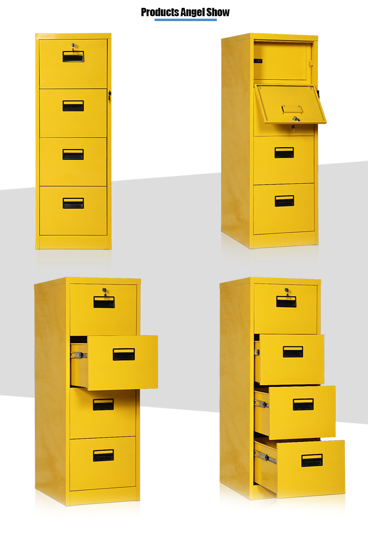 Filing Cabinet with Four Drawers