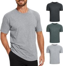 Cotton Tee Crew Neck Shirts for Men