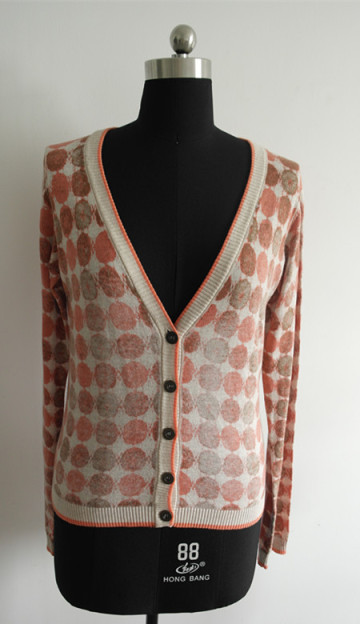 Ladies long sleeve cardigan