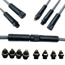 Custom M8 Waterproof Connector Cable for Industrial