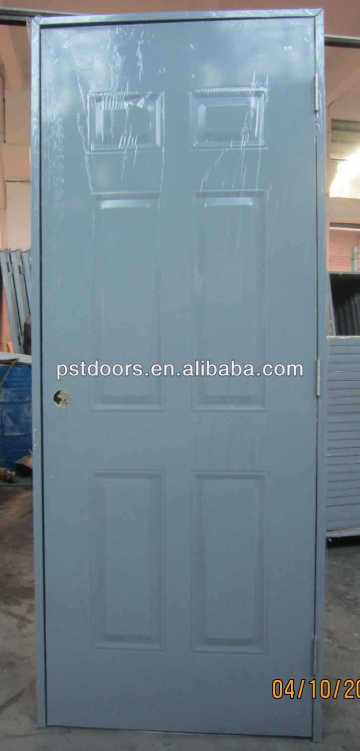 Low cost steel door