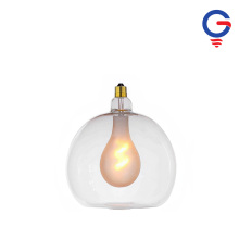 Double-Layer Transparent Glass LED Bulb