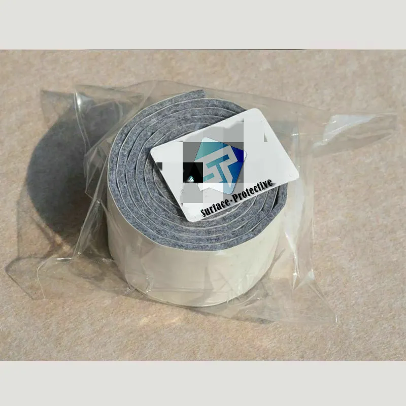 Grey Painter Cover Fleece with Sticky Backing Door Surface