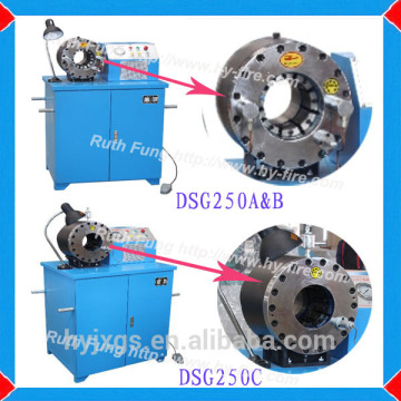 DSG 250 hose crimping machine/ Hydraulic Hose Crimping Machine for elbows /Hydraulic Hose Crimping Machine