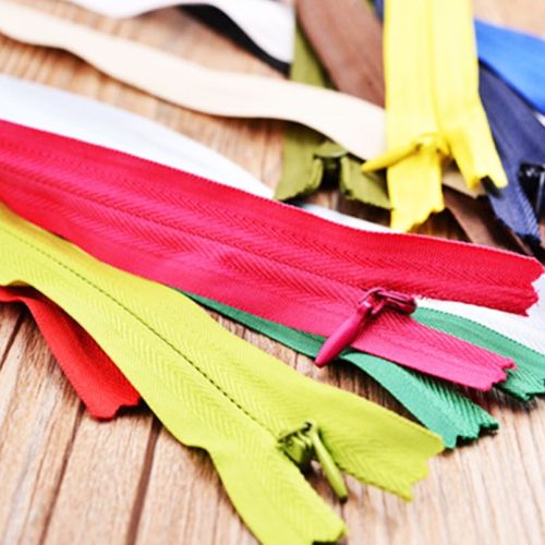 Clothing Accessories multicolored long zippers for dress