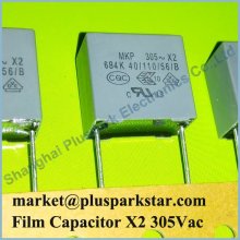 0.68uF 305V Film Capacitor, 684 305VAC MKP Capacitor, X2 305V 680nF Capacitor