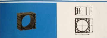 Pvcu PVC Cable Bracket