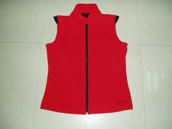 Ladies soft shell vest