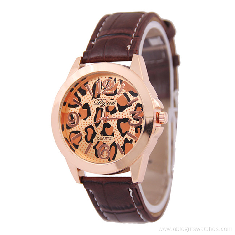 Luxury Leather Quartz Watch for Women