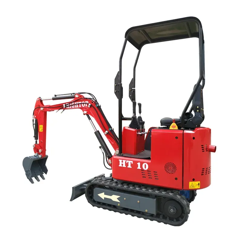 High Performance Hydraulic Crawler Small Wheel Construction Backhoe