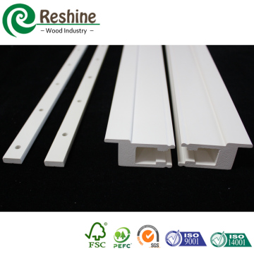 White Primed PVC Shutter Parts Window Louver