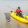 Outdoor Inflatable Raft Plastic Fishing Inflatable Kayak