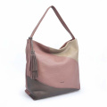 Multifunctional Everyday Bag Zippered Stitching Hobo Bag