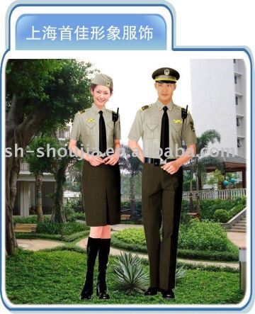 Professional OEM unisex security uniform