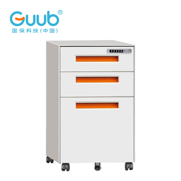 Office movable mobile pedestal cabinet& file storage Intelligent lock cabinet