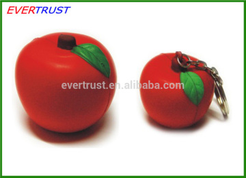 plastic fruit pu stress fruit anti stress fruit