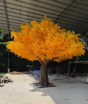 Landscape arrangement simulation trees