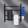 Stainless Steel 4-Bar Electric Towel Rack