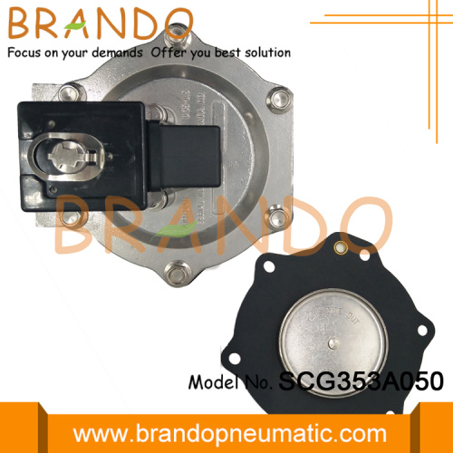 Valvola da collezione di polvere pilota integrale a 2/2 Valve SCG353A050