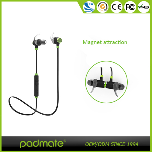 V4.1 Private Mould Metal Magnet Mini Wireless Bluetooth Earphone