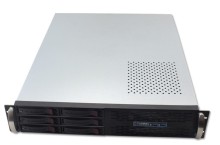 6pcs hard drive bays 2u 550mm depth server case