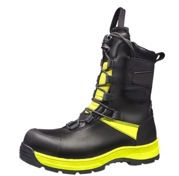 High Temperature Resistant Rubber Firefighting Boots for Firefighters