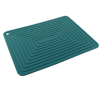 Grandes ferramentas quadradas de cozinha esteiras de trivet de silicone