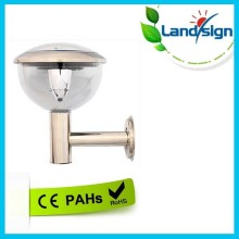 solar light nanufacture landsign with CE, ROHS, EMC, PAHS certified stainless steel+GPPS+PPH garden dwarf solar light