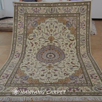 6'x9' Handwoven Wool Traditional Iranian Rug