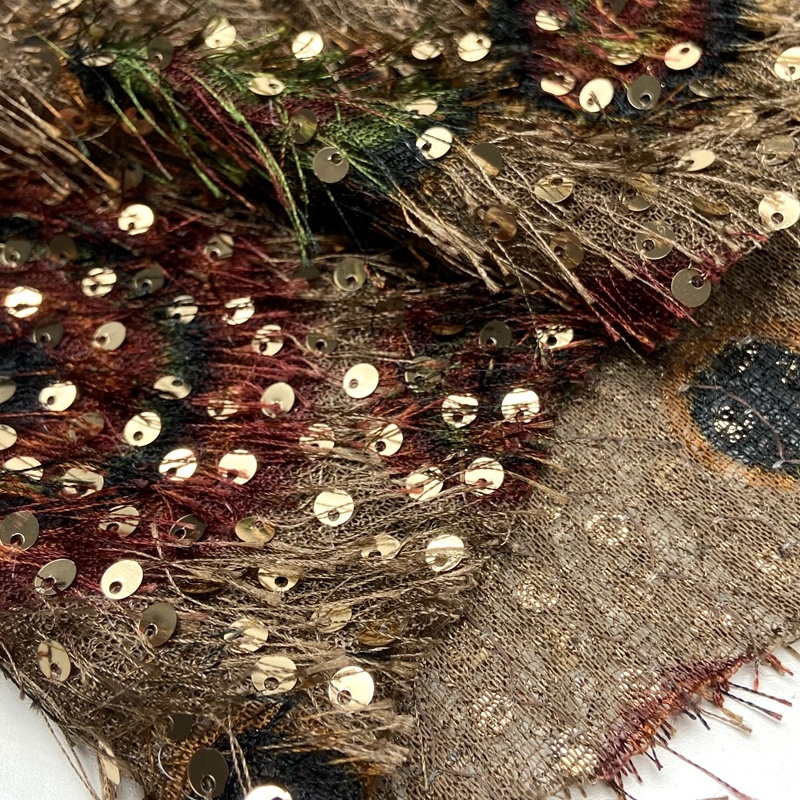 Sequin Embroidery Fabric